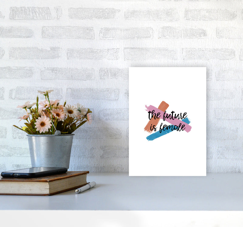 The Future Is Female Print By Orara Studio A4 Black Frame