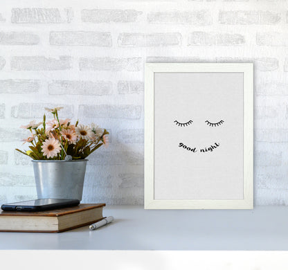 Good Night Quote Print By Orara Studio A4 Oak Frame