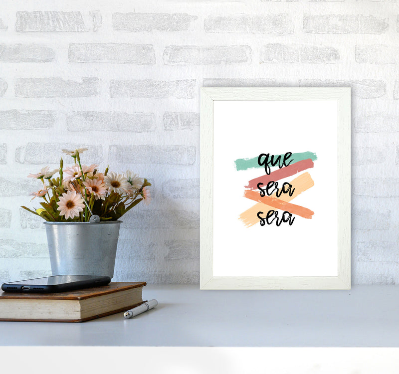 Que Sera Sera Print By Orara Studio A4 Oak Frame