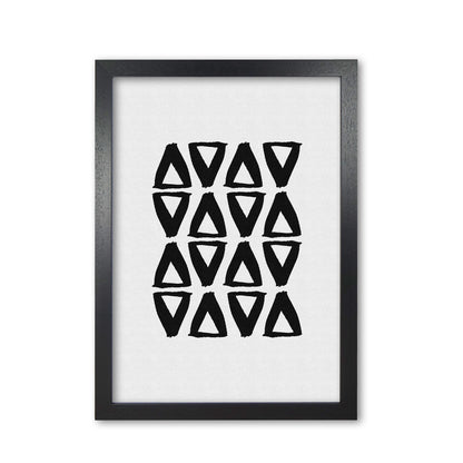 Black And White Abstract II Print By Orara Studio Black Grain