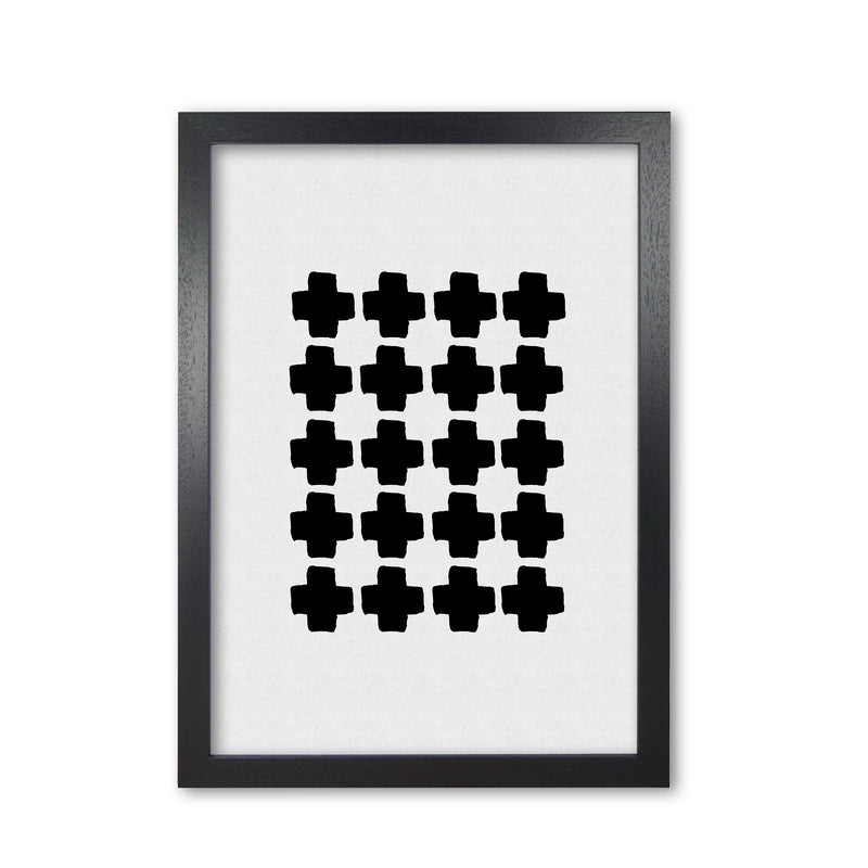 Black And White Abstract III Print By Orara Studio Black Grain