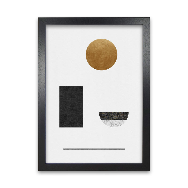 Abstract Geometric I Art Print by Orara Studio A1 Black Frame