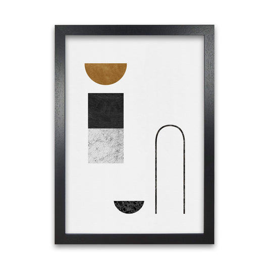 Abstract Geometric IV Art Print by Orara Studio A1 Black Frame