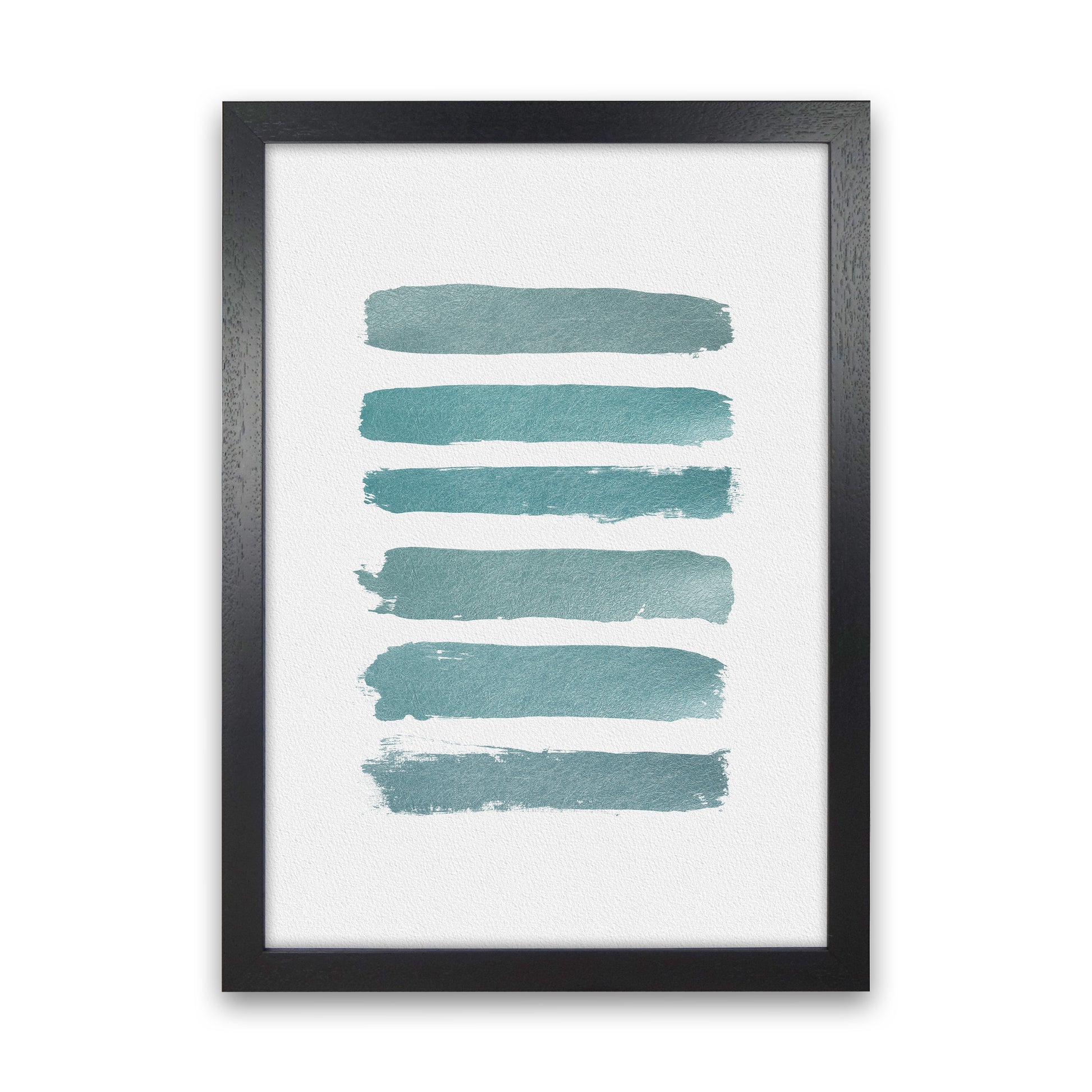 Ombre Turquoise Art Print by Orara Studio