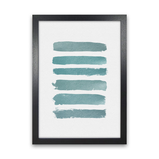 Ombre Turquoise Art Print by Orara Studio