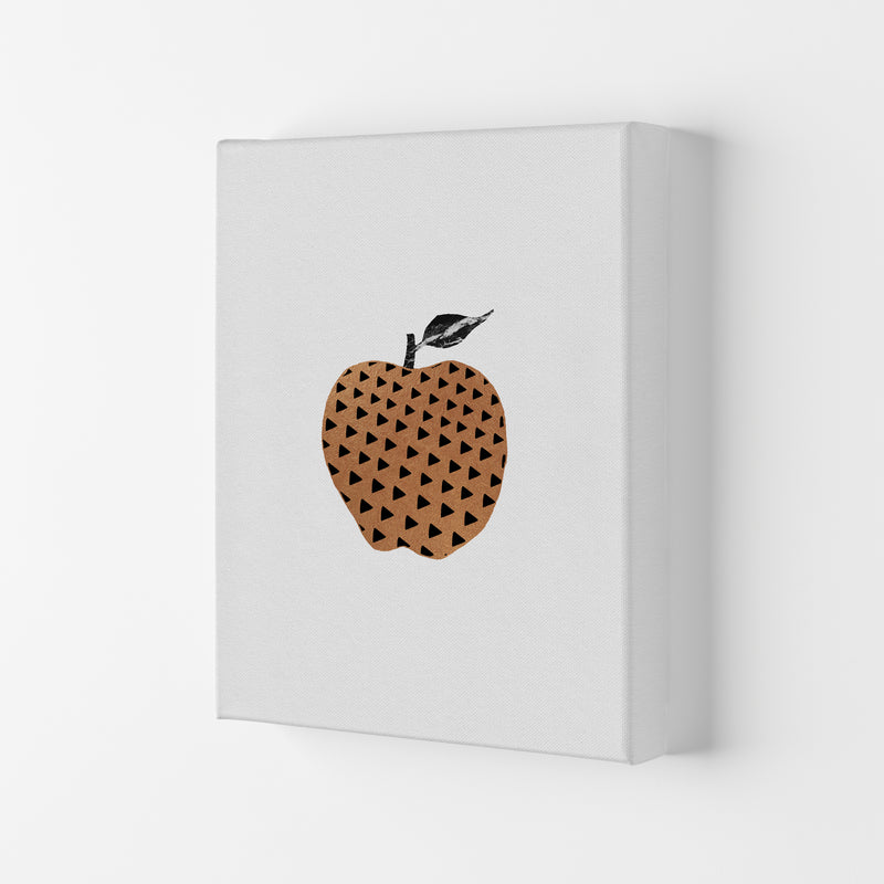 Apple Fruit Illustration Print By Orara Studio, Framed Kitchen Wall Art Canvas