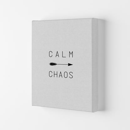Calm Chaos Arrow Quote Print By Orara Studio Canvas
