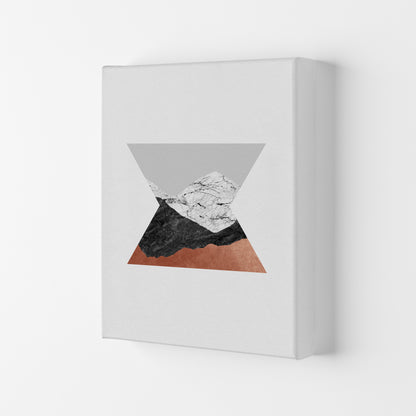 Copper Geometric IV Print By Orara Studio Canvas