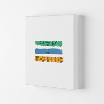 Gym & Tonic Print By Orara Studio, Framed Kitchen Wall Art Canvas