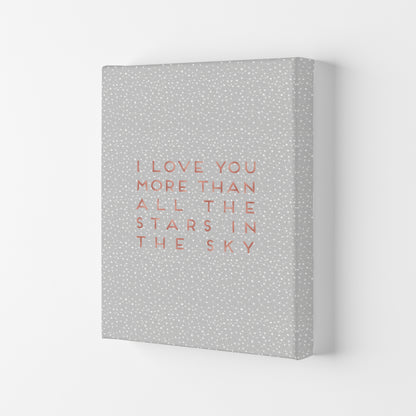 I Love You Quote Print By Orara Studio Canvas
