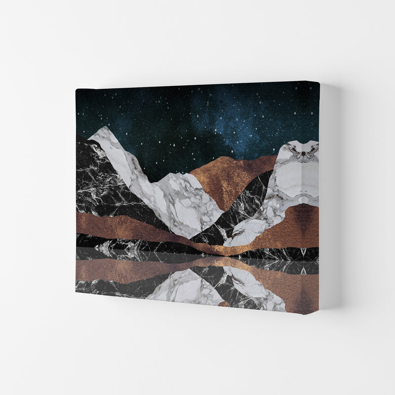 Landscape Mountains Print By Orara Studio, Framed Botanical & Nature Art Print Canvas