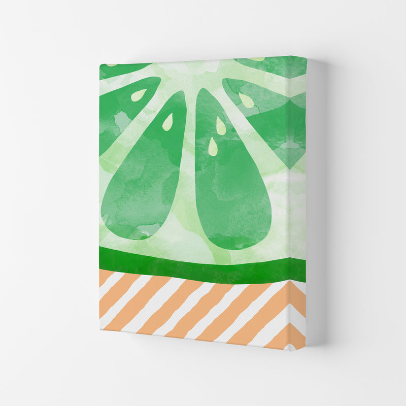 Lime Abstract Print By Orara Studio, Framed Kitchen Wall Art Canvas