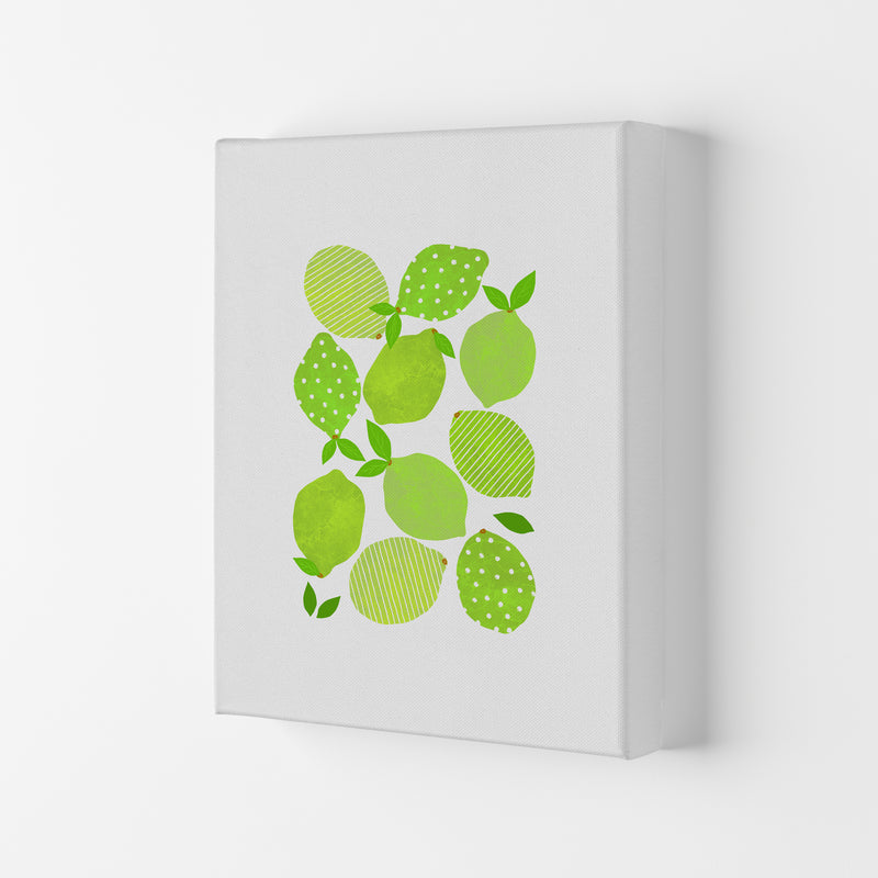 Lime Crowd Print By Orara Studio, Framed Kitchen Wall Art Canvas