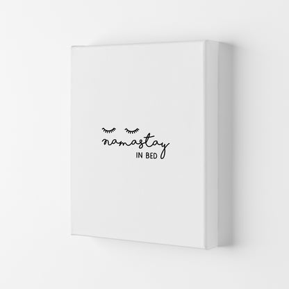 Namastay In Bed Bedroom Art Print By Orara Studio Canvas