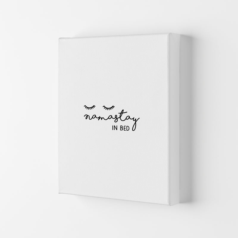 Namastay In Bed Bedroom Art Print By Orara Studio Canvas