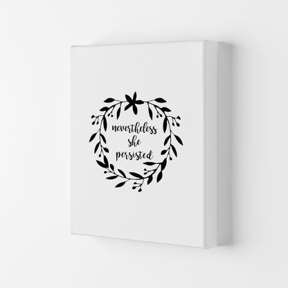 Nevertheless She Persisted Illustration Print By Orara Studio Canvas