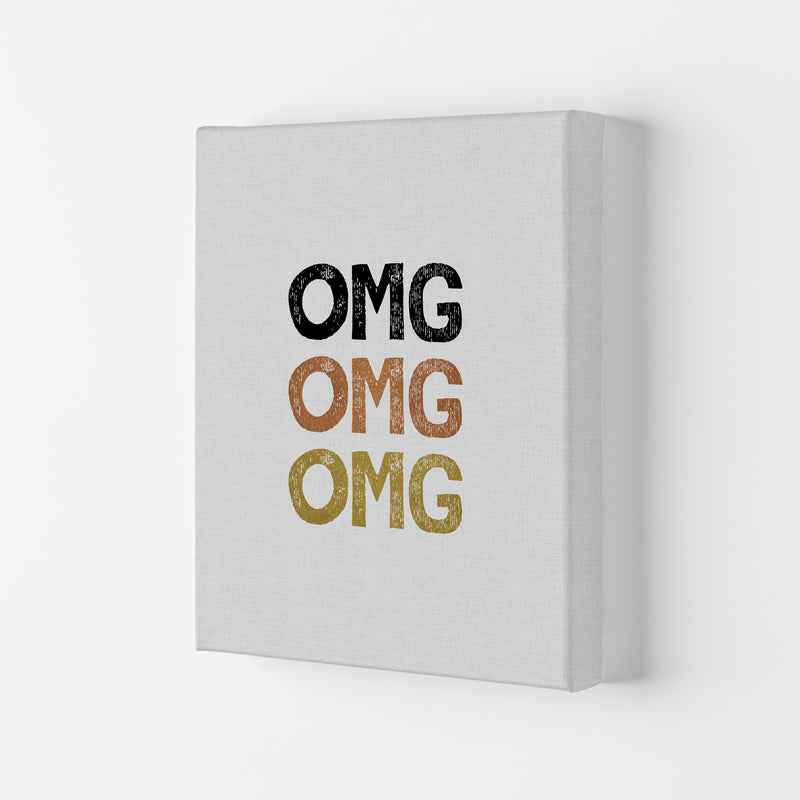 OMG Funny Quote Print By Orara Studio Canvas