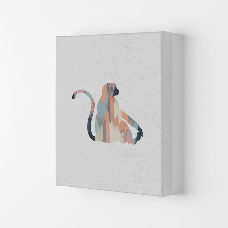 Pastel Monkey Print By Orara Studio Animal Art Print Canvas