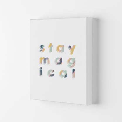 Stay Magical Print By Orara Studio, Framed Childrens Nursey Wall Art Poster Canvas