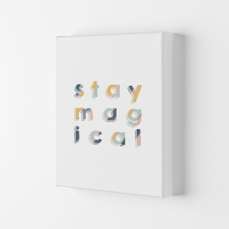 Stay Magical Print By Orara Studio, Framed Childrens Nursey Wall Art Poster Canvas