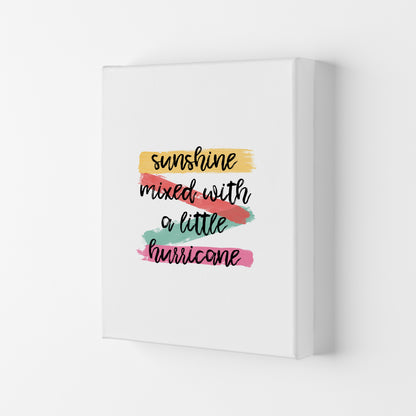 Sunshine Mixed With A Little Hurricane Print By Orara Studio Canvas
