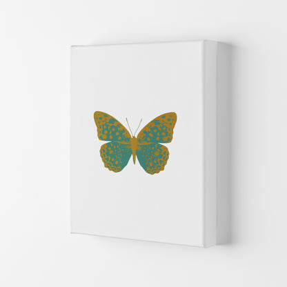 Teal Butterfly Print By Orara Studio Animal Art Print Canvas