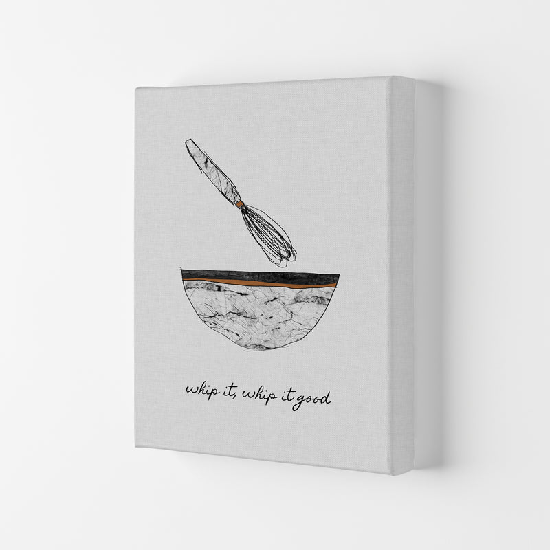 Whip It Good Print By Orara Studio, Framed Kitchen Wall Art Canvas