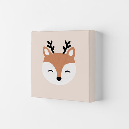 Blush Deer Christmas Art Print by Orara Studio Canvas