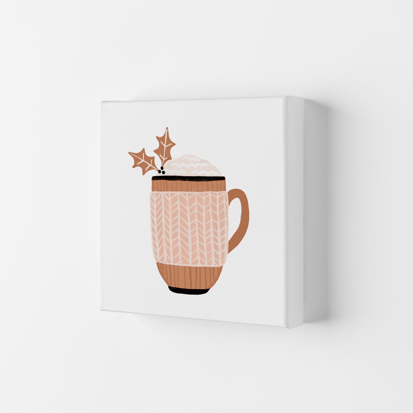 Christmas Drink Christmas Art Print by Orara Studio Canvas