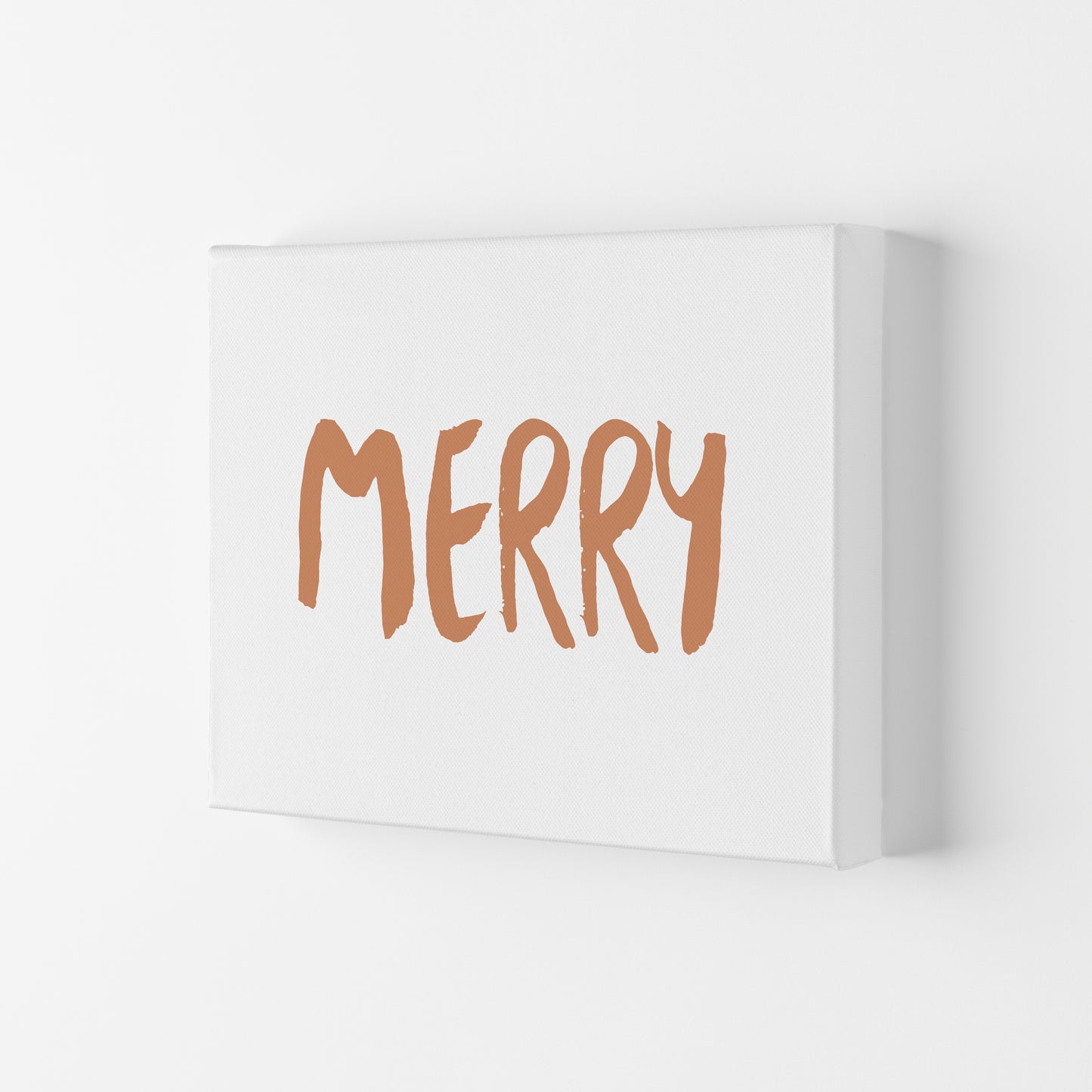 Merry Christmas Art Print by Orara Studio Canvas