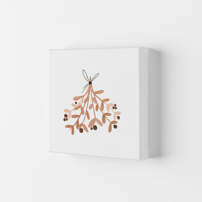 Mistletoe Christmas Art Print by Orara Studio Canvas