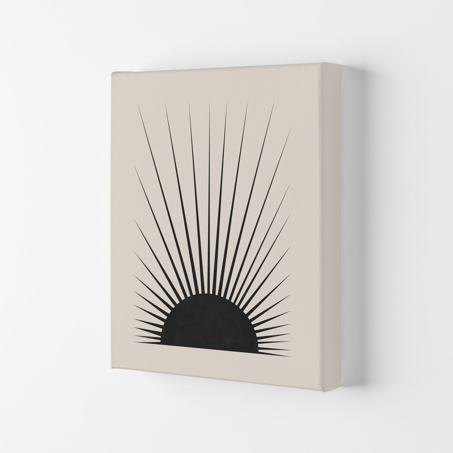 Minimal Sun Art Print by Orara Studio Canvas
