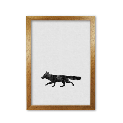 Fox Animal Art Print By Orara Studio Animal Art Print Oak Grain