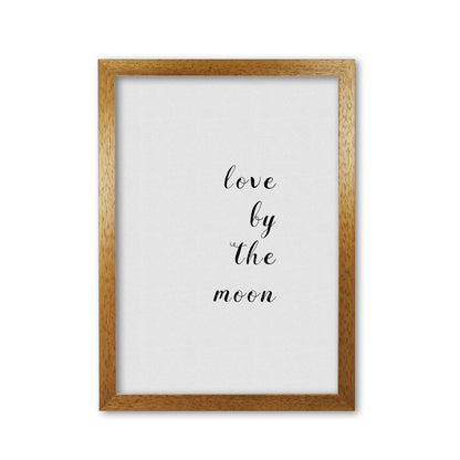Love By The Moon Print By Orara Studio Oak Grain