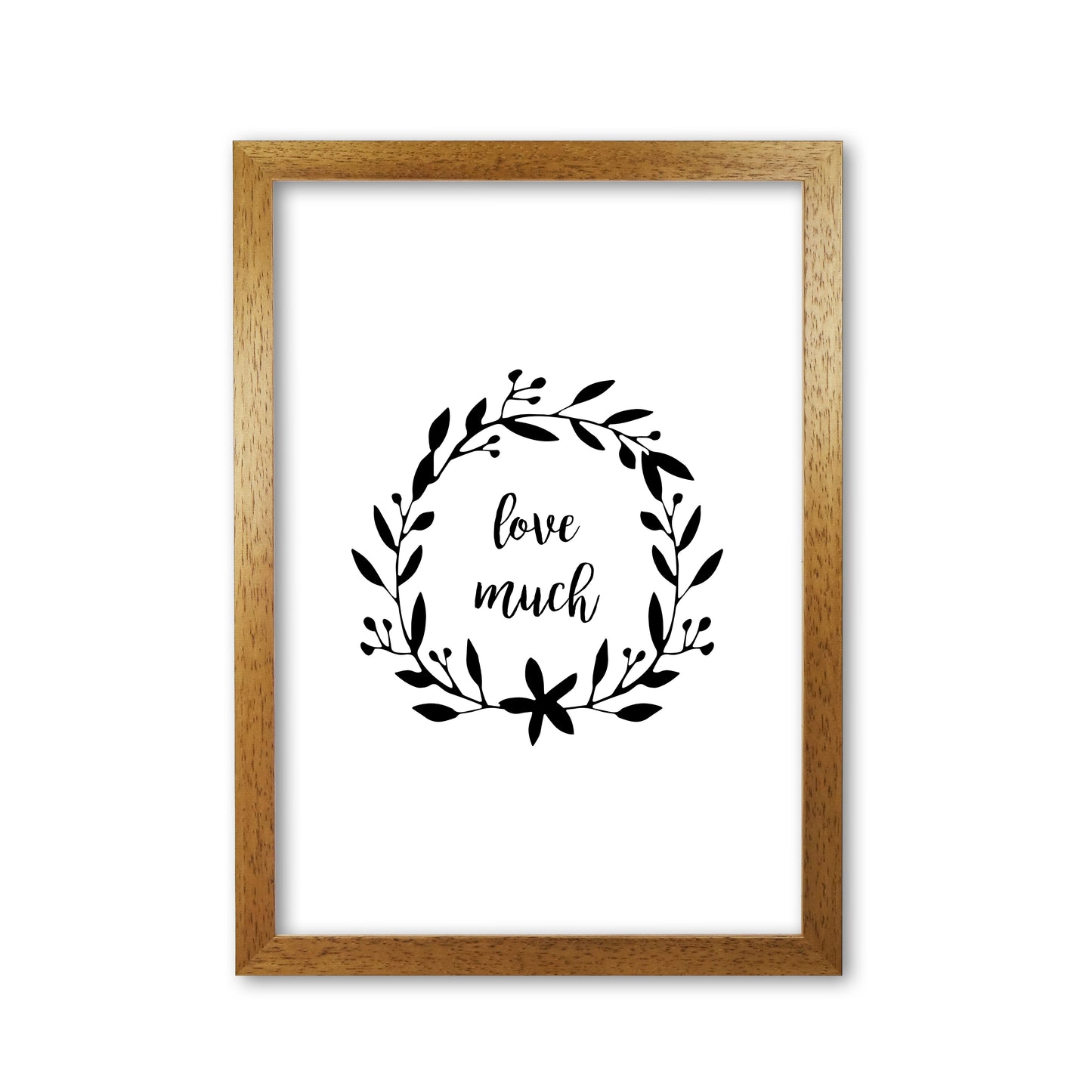Love Much Illustration Print By Orara Studio Oak Grain