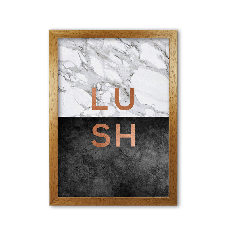 Lush Copper Quote Print By Orara Studio Oak Grain