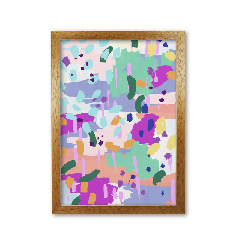 Oil Abstract I Print By Orara Studio Oak Grain