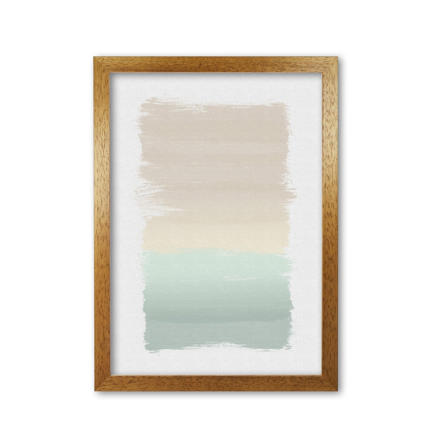 Pastel Abstract Print By Orara Studio Oak Grain