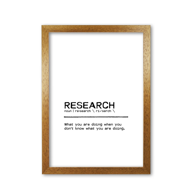 Re Definition Quote Print By Orara Studio Oak Grain