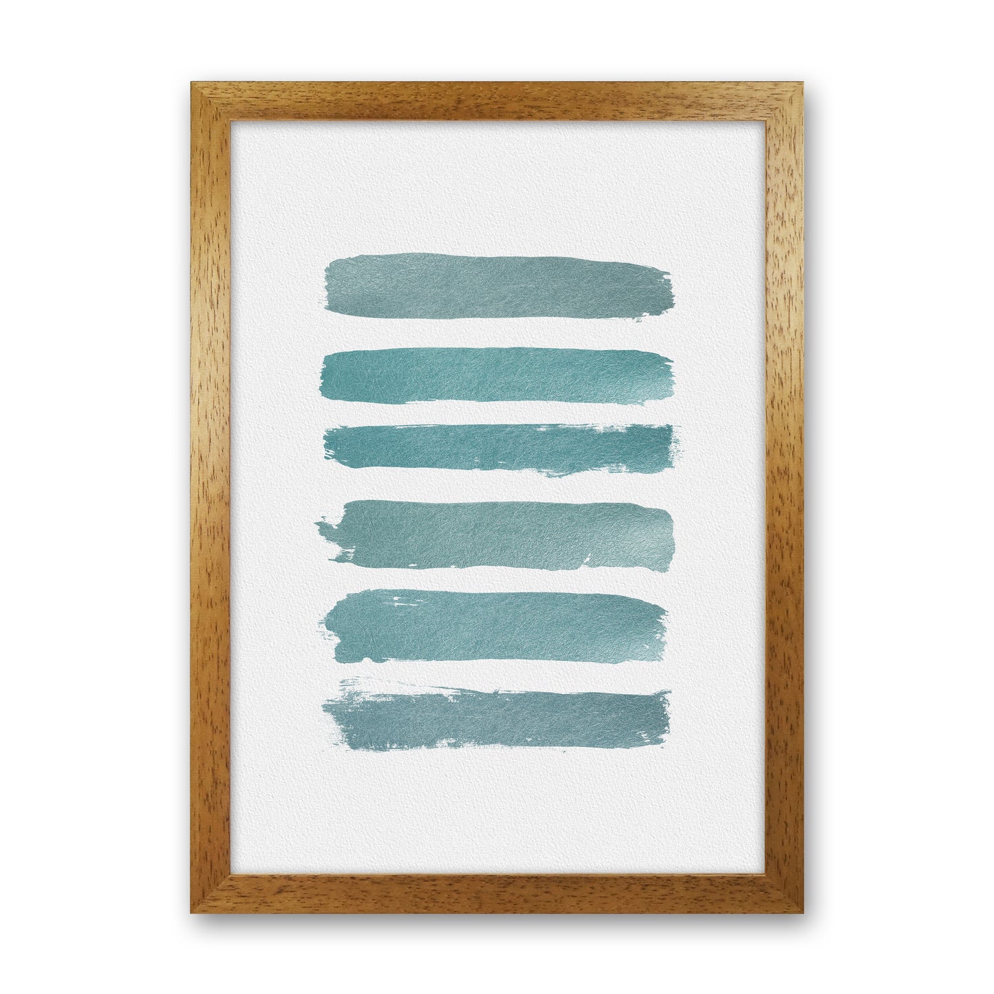 Ombre Turquoise Art Print by Orara Studio