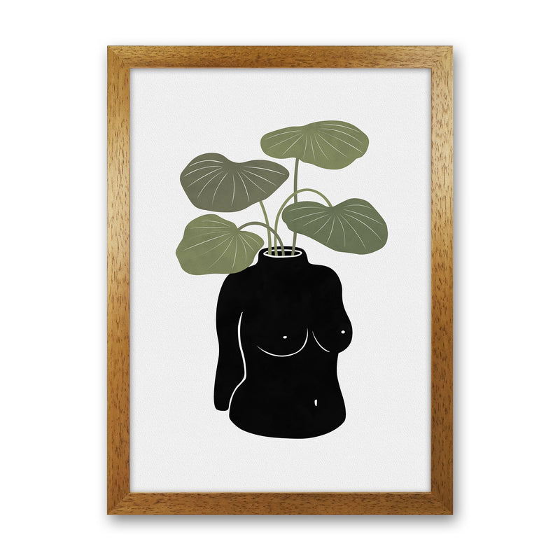 Boob-tanical Vase Art Print by Orara Studios Oak Grain
