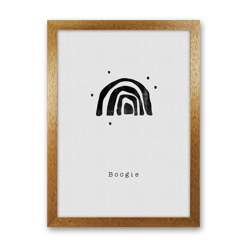 Quote Set - Boogie Art Print by Orara Studio Oak Grain