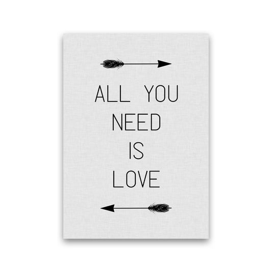 All You Need Is Love Print By Orara Studio Print Only