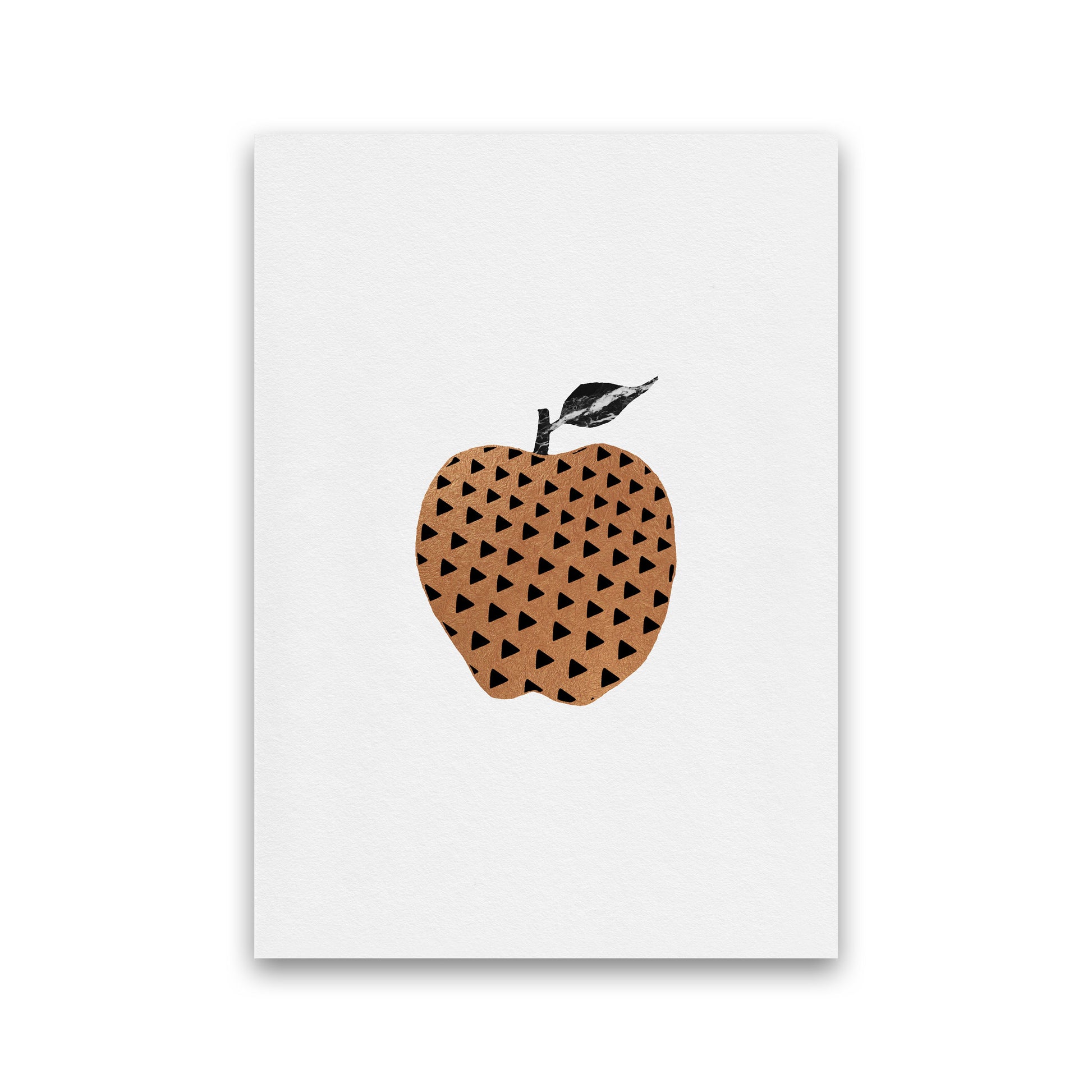 Apple Fruit Illustration Print By Orara Studio, Framed Kitchen Wall Art Print Only