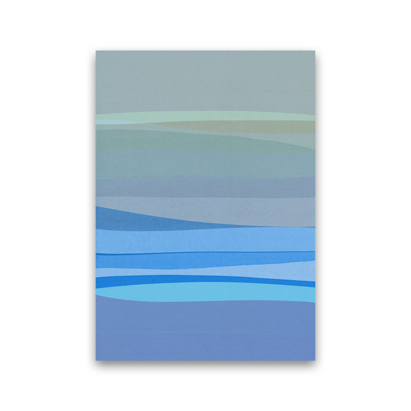 Blue Abstract I Print By Orara Studio Print Only