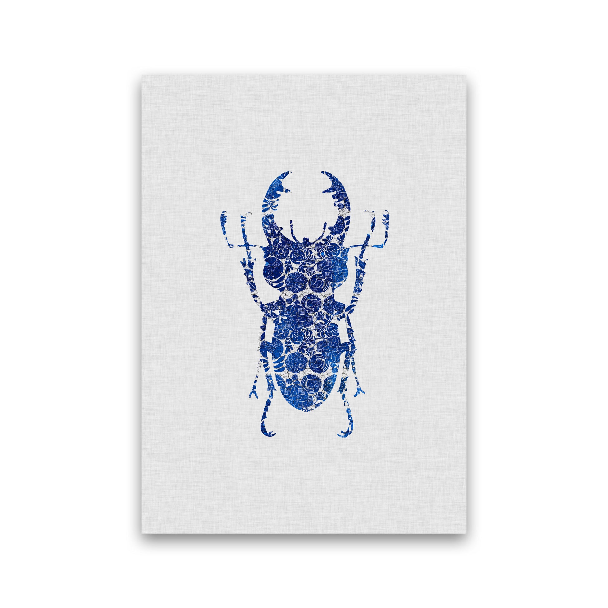 Blue Beetle III Print By Orara Studio Animal Art Print Print Only