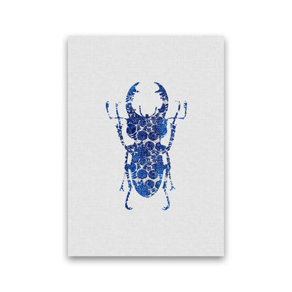 Blue Beetle III Print By Orara Studio Animal Art Print Print Only
