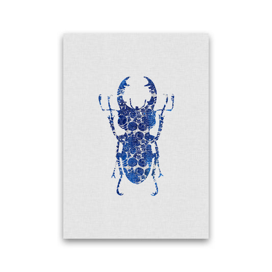 Blue Beetle III Print By Orara Studio Animal Art Print Print Only