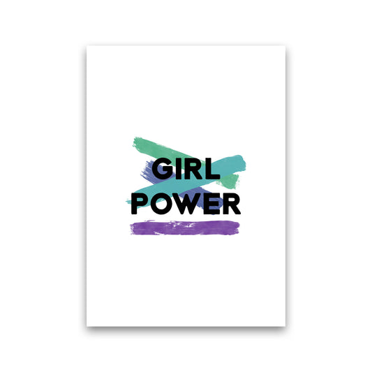 Girl Power Feminist Quote Print By Orara Studio Print Only