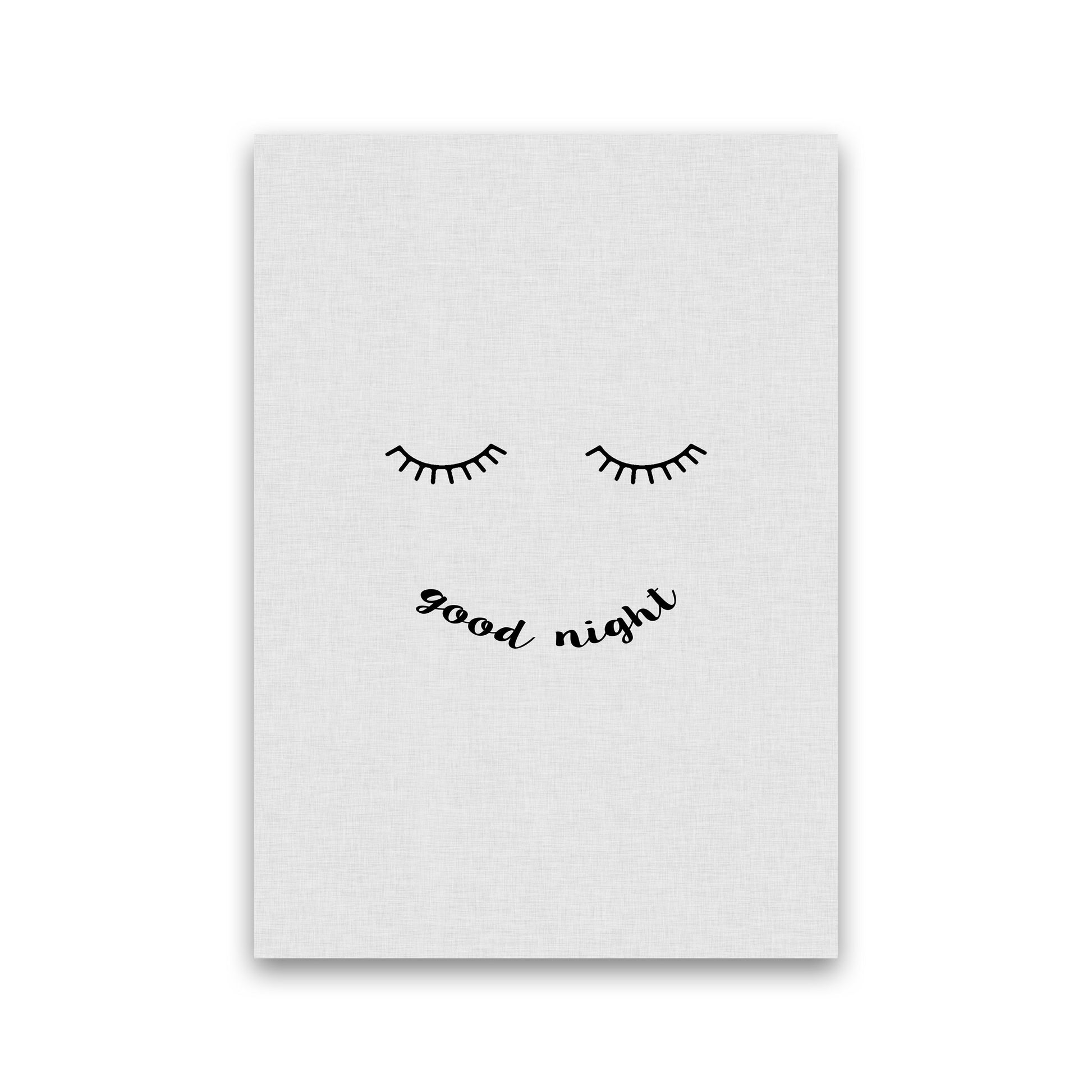 Good Night Quote Print By Orara Studio Print Only